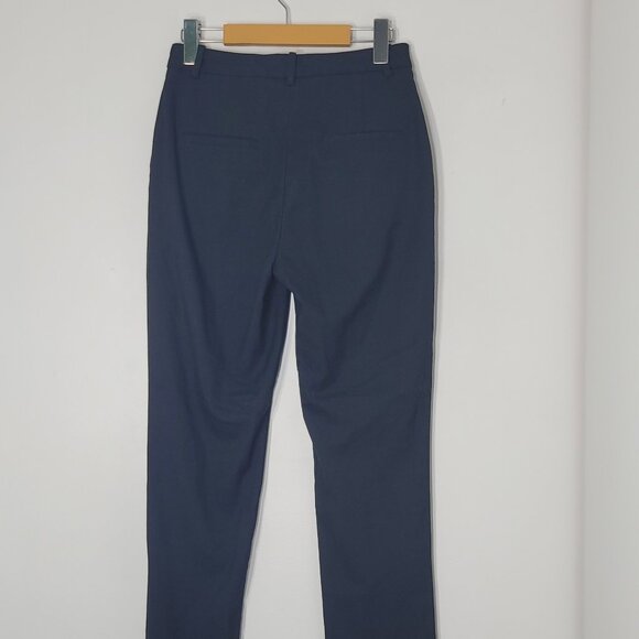 H&M Women's Black Regular Fit Straight Leg Business Casual Dress Pant Size 2 - Picture 4 of 16